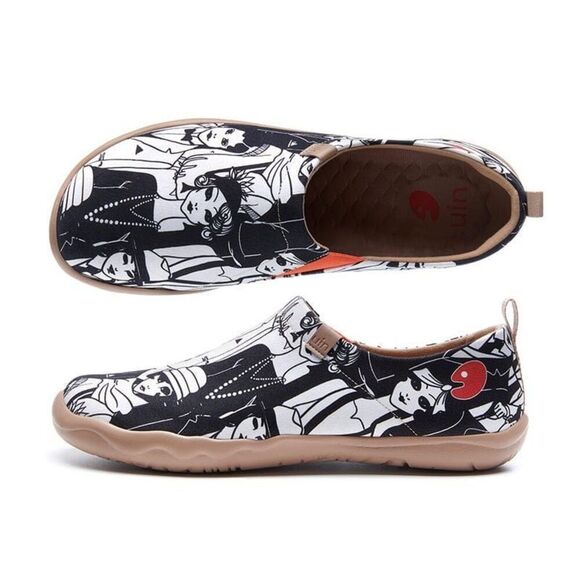 UIN Men's Walking Shoes Slip On Loafers (LADIES & GENTLEMEN) - Picture 1 of 8